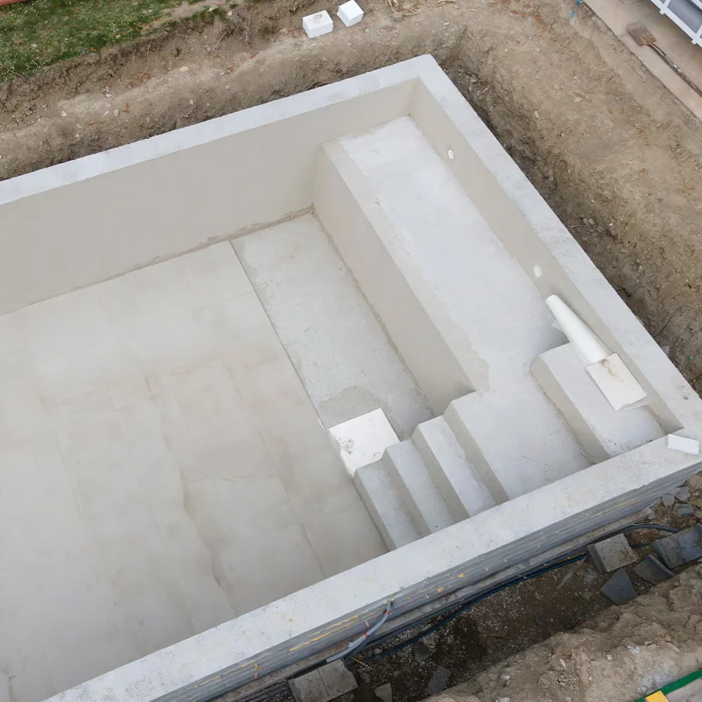 Peinture speciale piscine béton - usage et pose par Asena