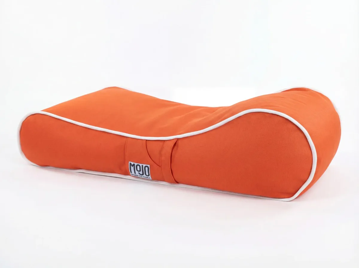 MOJO Sunbed Orange / White - usage et pose par Asena