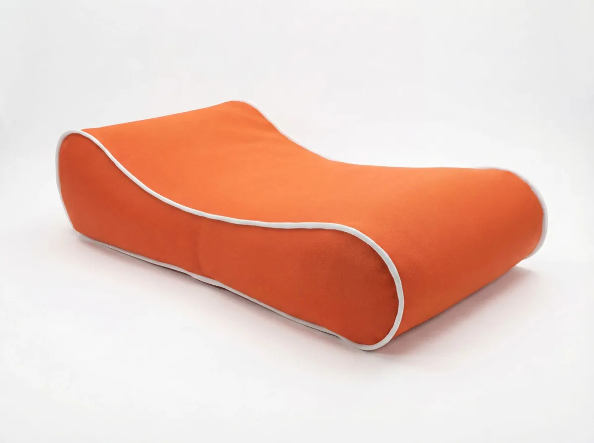 MOJO Sunbed Orange / White - usage et pose par Asena