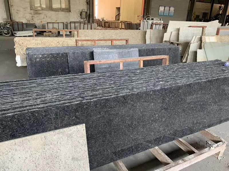 Granit Angola Black - usage et pose par Asena