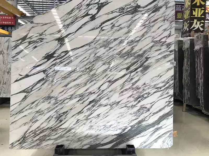 Marbre Arabescato Corchia White - usage et pose par Asena