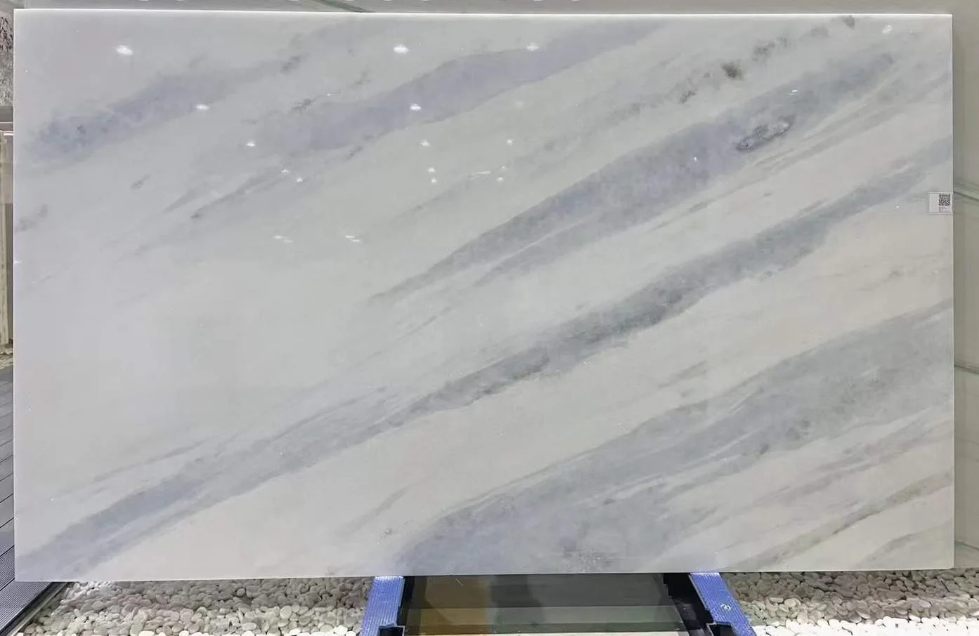 Marbre Blue Celeste - usage et pose par Asena