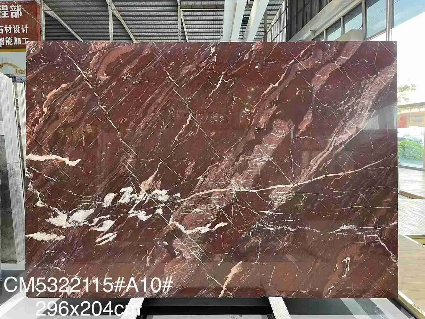 Marbre French Red - usage et pose par Asena