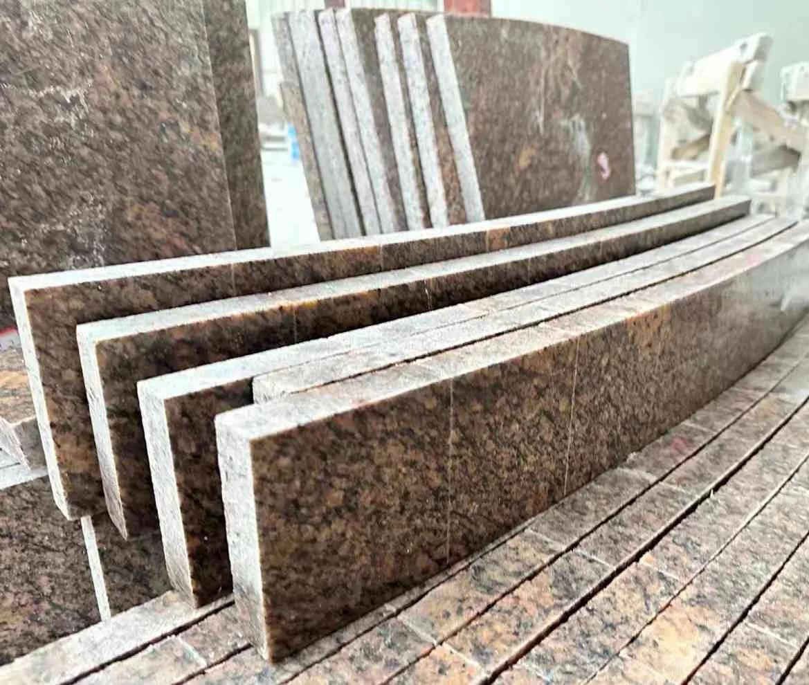Granit Giallo California Brown - usage et pose par Asena