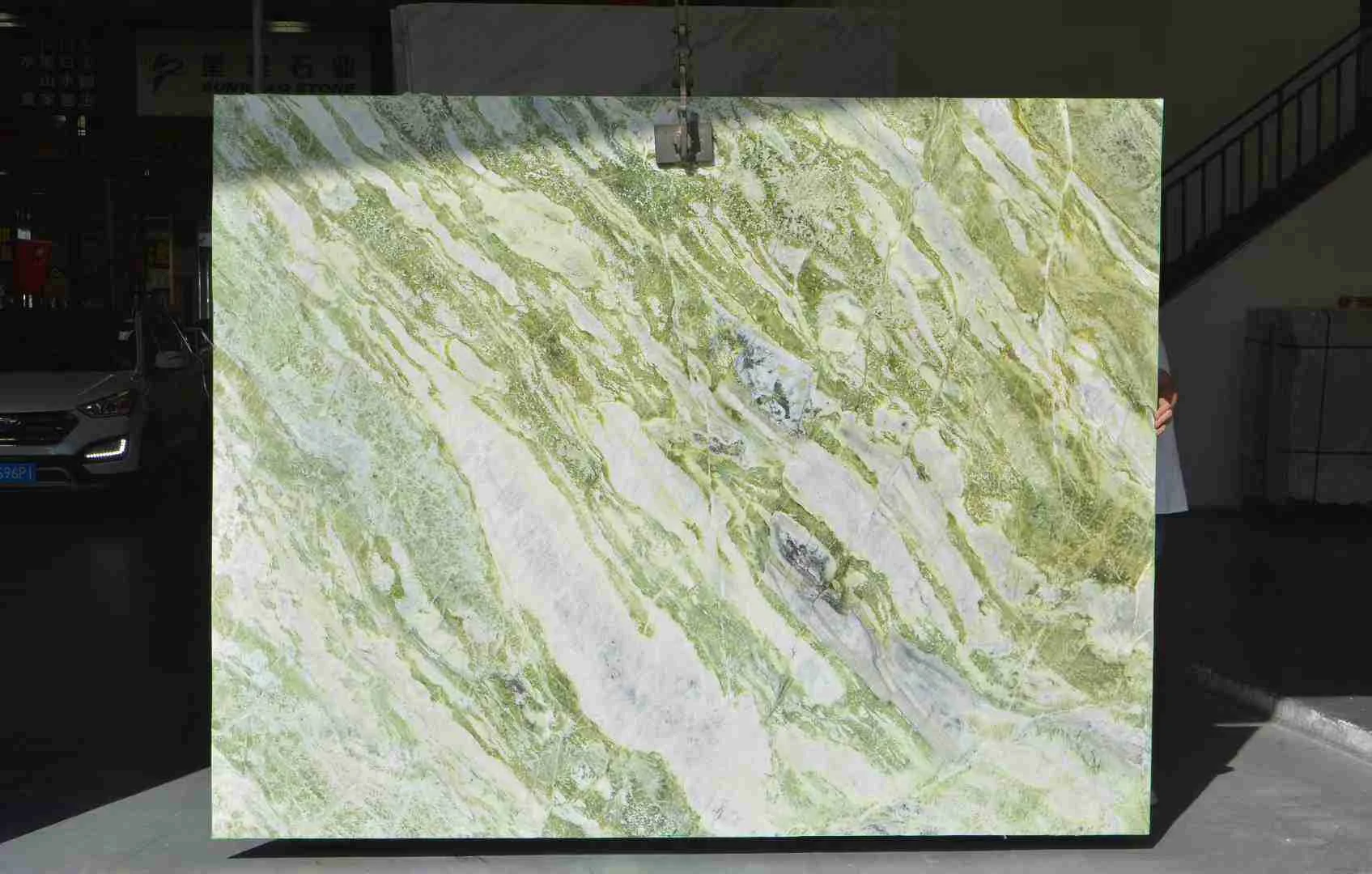 Marbre Green Jade - usage et pose par Asena