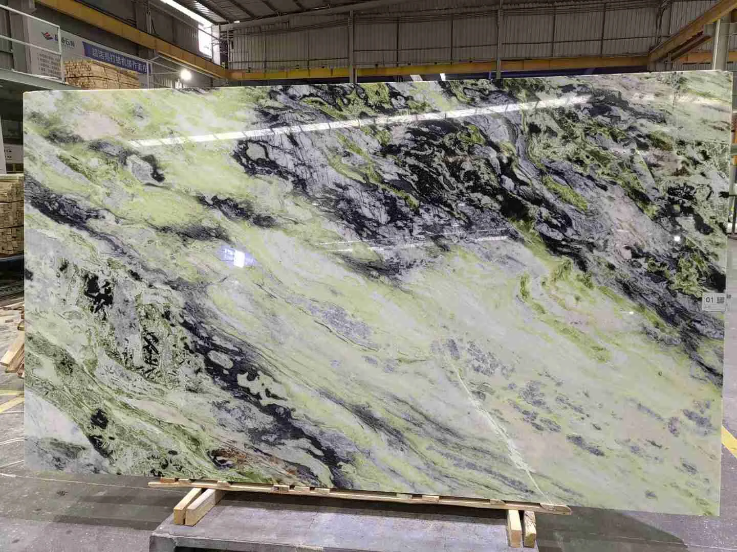 Marbre Green Jade - usage et pose par Asena