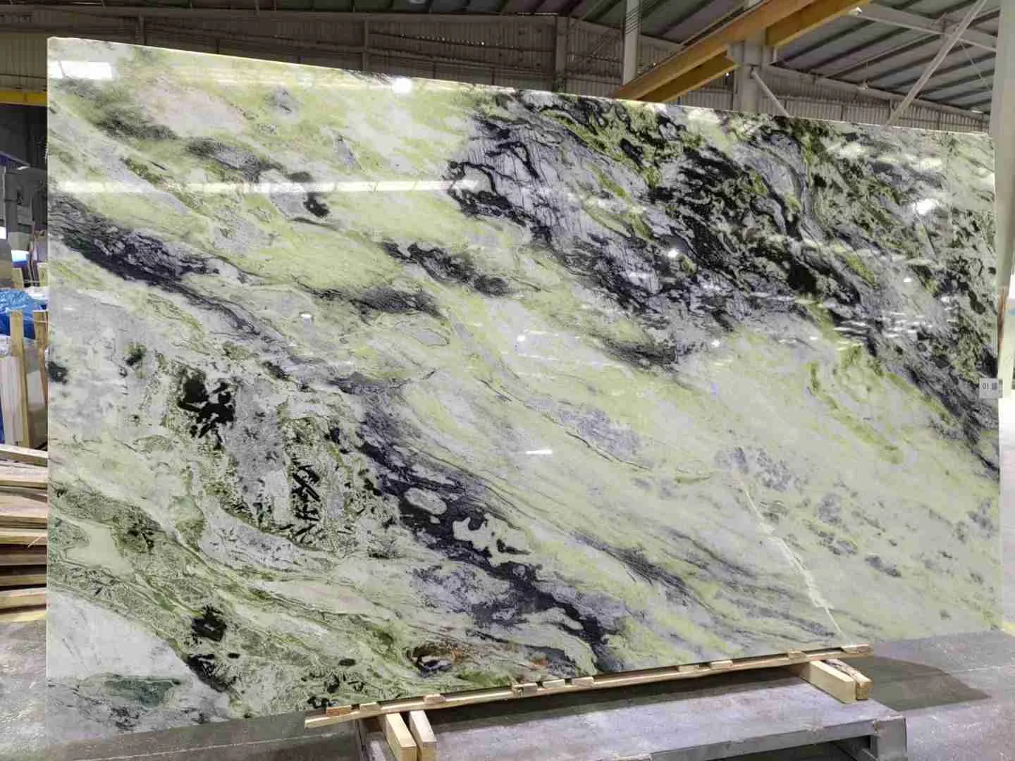 Marbre Green Jade - usage et pose par Asena