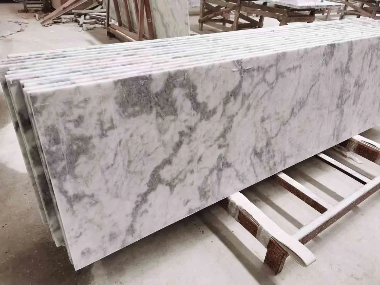 Granit Indian Delhi White - usage et pose par Asena