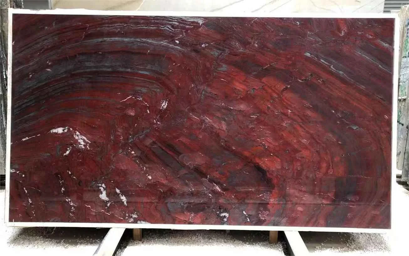 Quartzite Iron Red - usage et pose par Asena