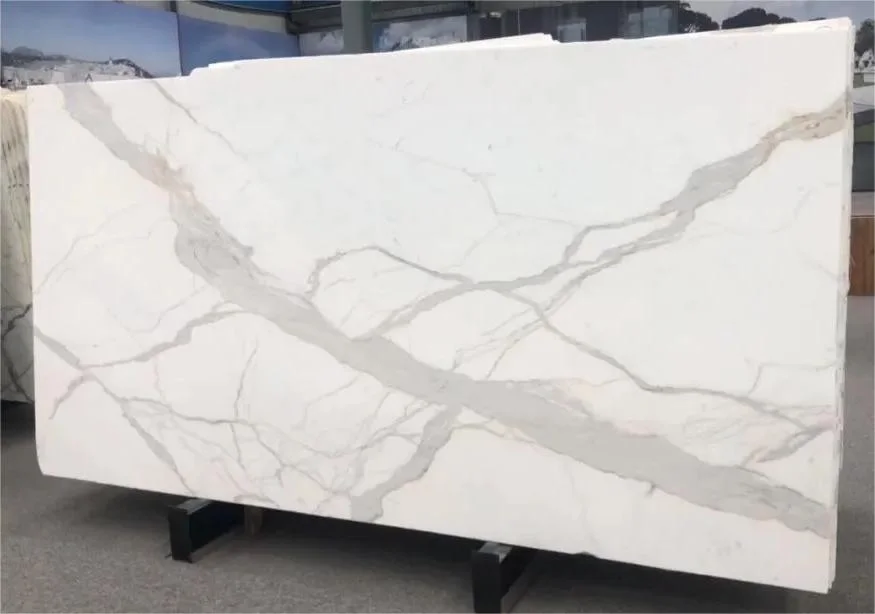 Marbre Italy Calacatta White - usage et pose par Asena
