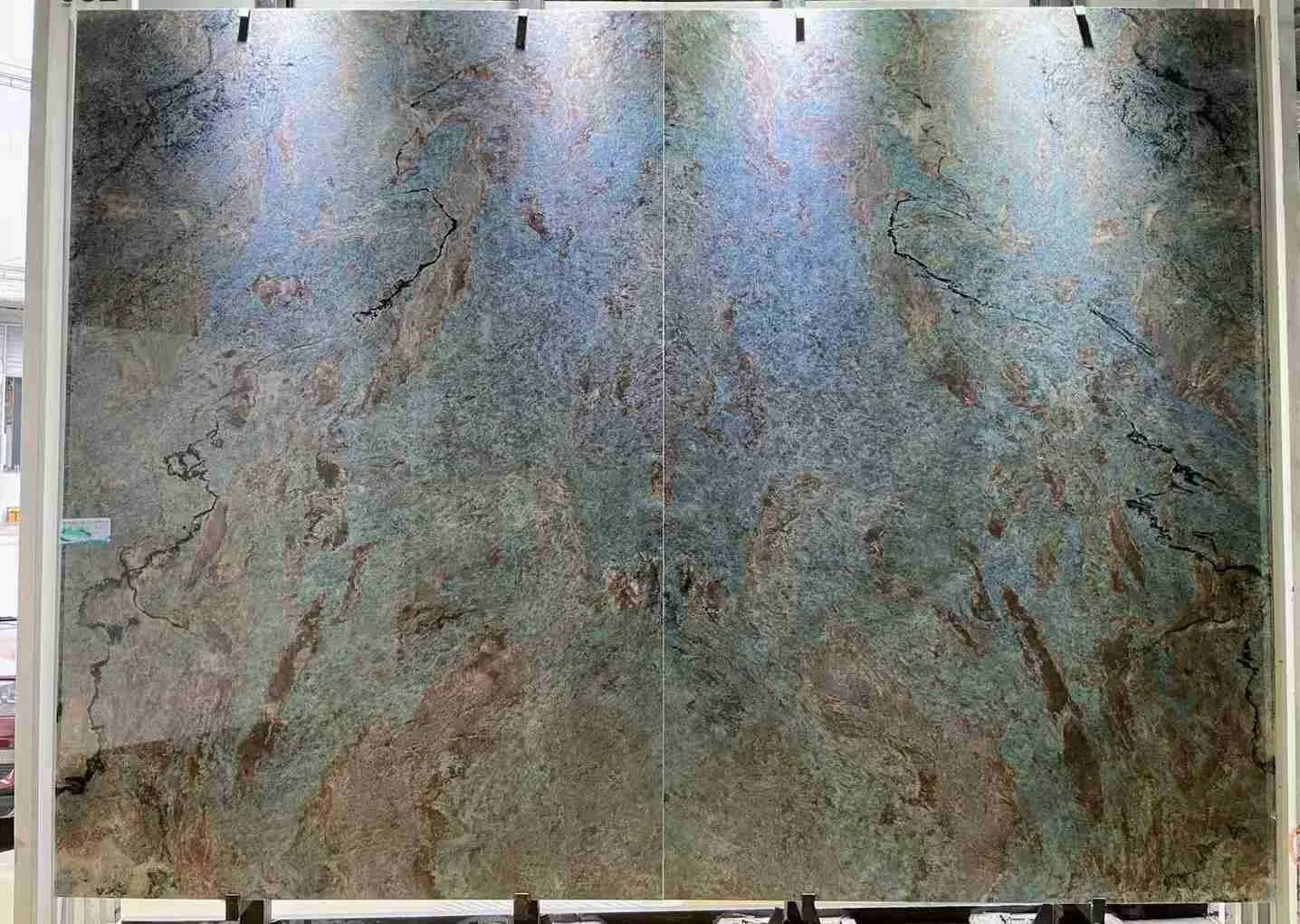 Quartzite Jeriba Blue - usage et pose par Asena
