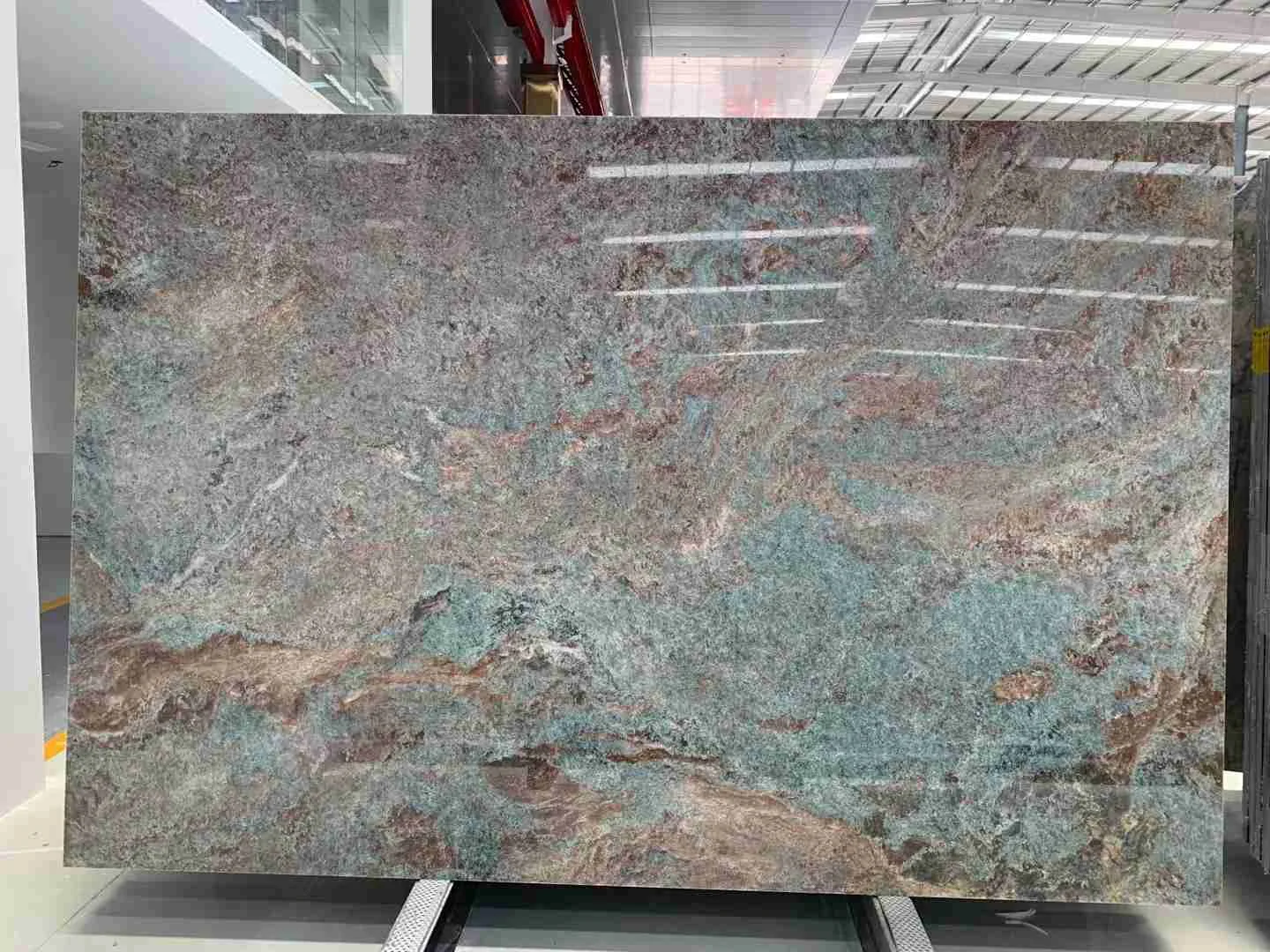 Quartzite Jeriba Blue - usage et pose par Asena