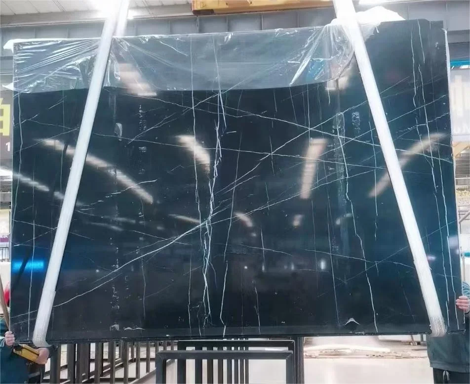 Marbre Nero Marquina Black - usage et pose par Asena