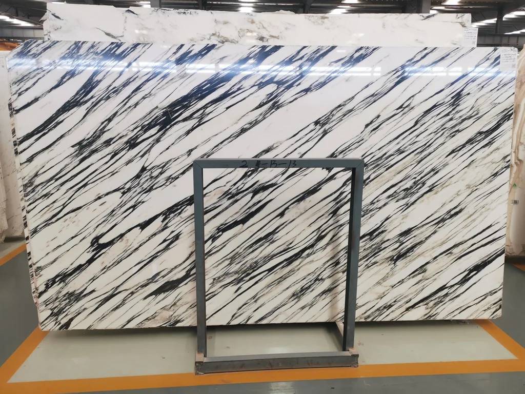 Marbre Oriental Calacatta White - usage et pose par Asena