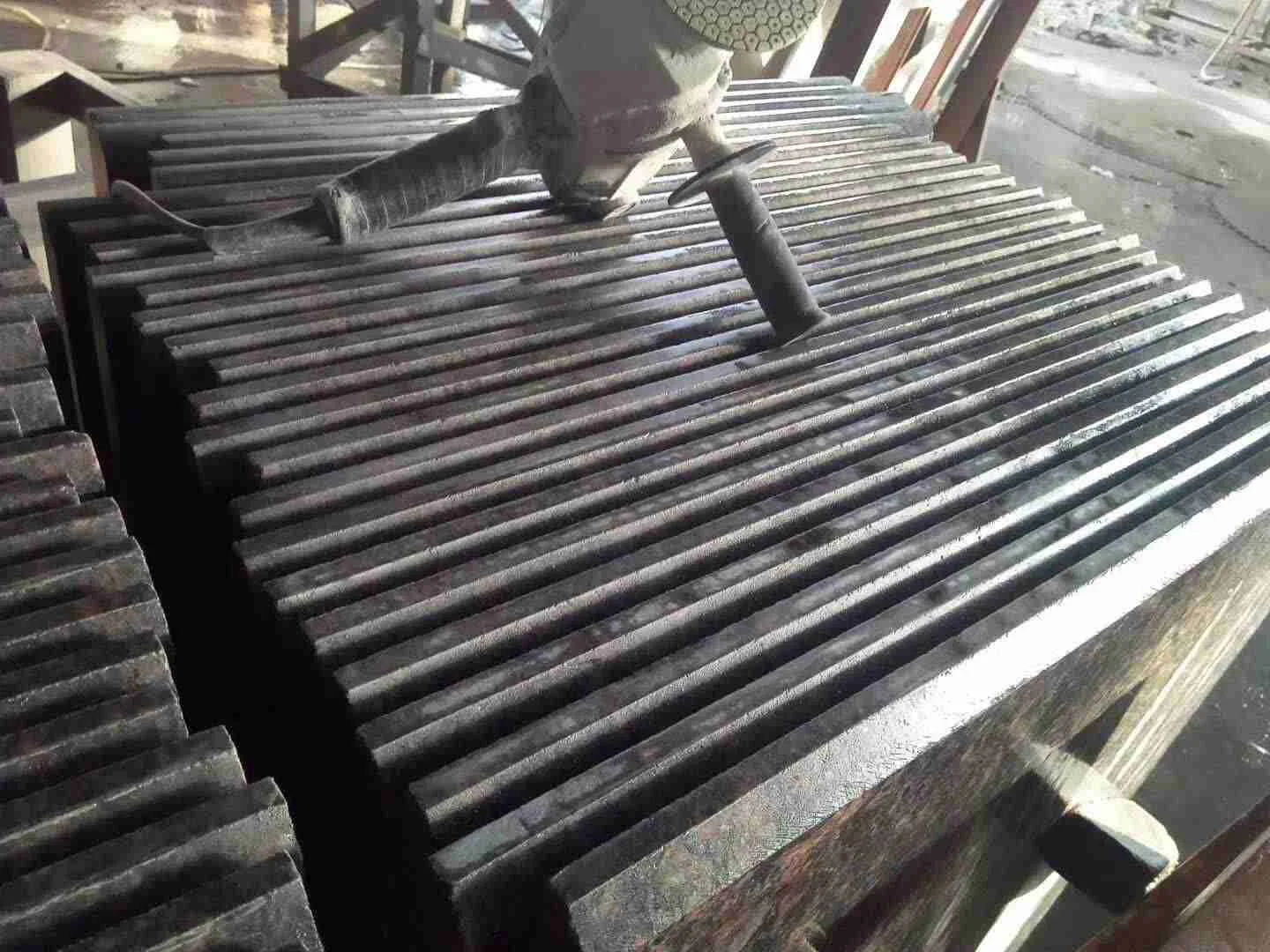 Granit Tan Brown - usage et pose par Asena