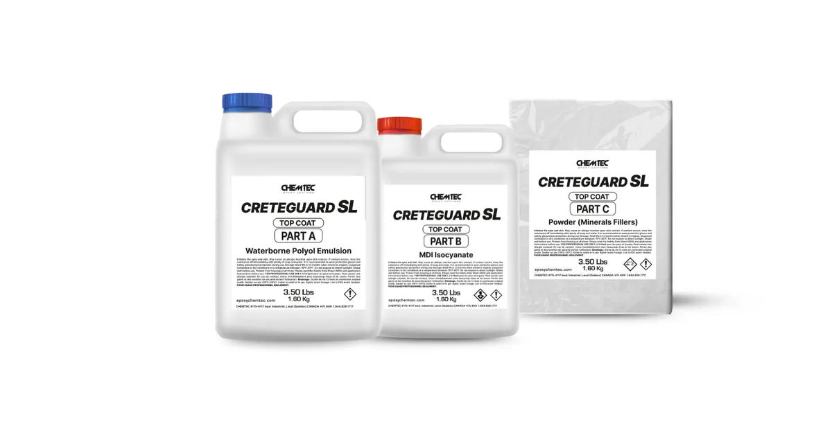 Chemtec CreteGuard SL - usage et pose par Asena