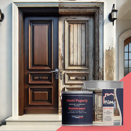Résine polyurethane 2K polyvalente HOM'PUPOLY - usage et pose par Asena