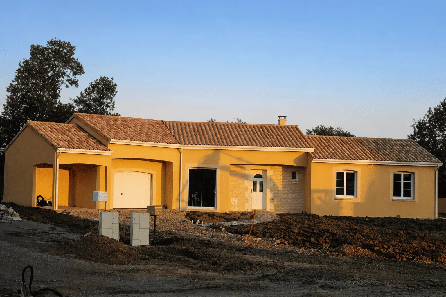 Restauration extérieure de maison avec maçonnerie générale à Buxerolles